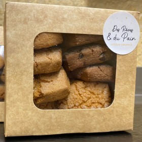 Boîte biscuit (assortiment canistrelli, palet breton)